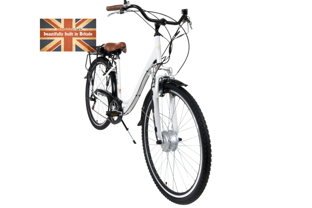 Jade 250W Women's Step-Through Electric Bike thumbnail 2