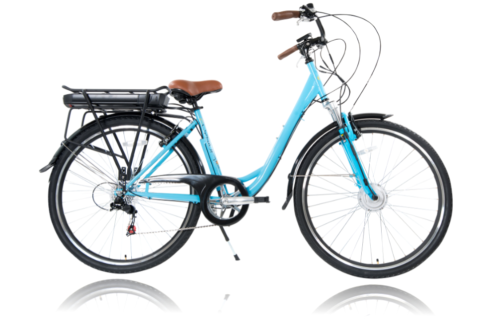 Jade 250W Women's Step-Through Electric Bike thumbnail 4