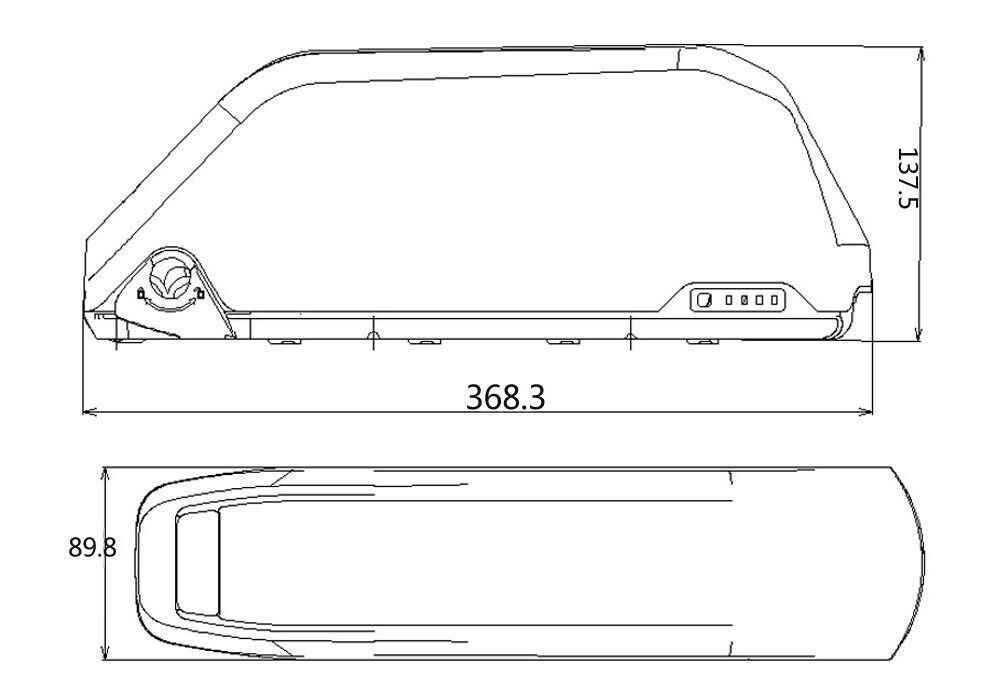48V/16Ah Frame Battery thumbnail 2